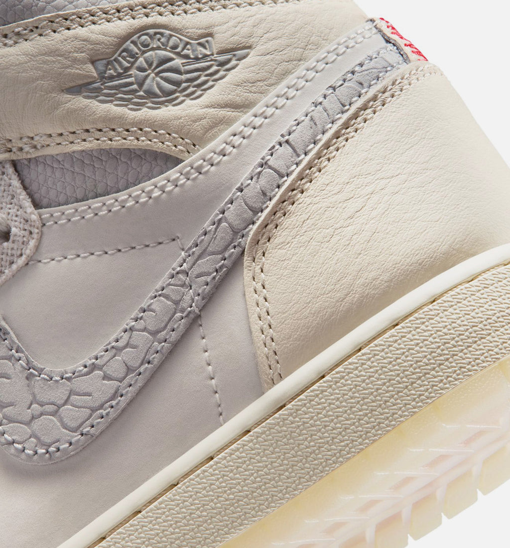 Air Jordan 1 Retro High OG Grade School Sneakers - Sail