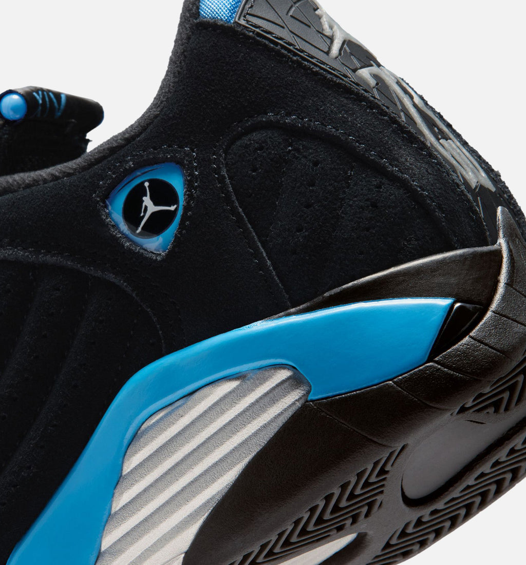Air Jordan 14 Retro Black University Blue Grade School Sneakers