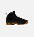 Air Jordan 9 Retro Men's Lifestyle Boots - Black / Gum / Light Brown