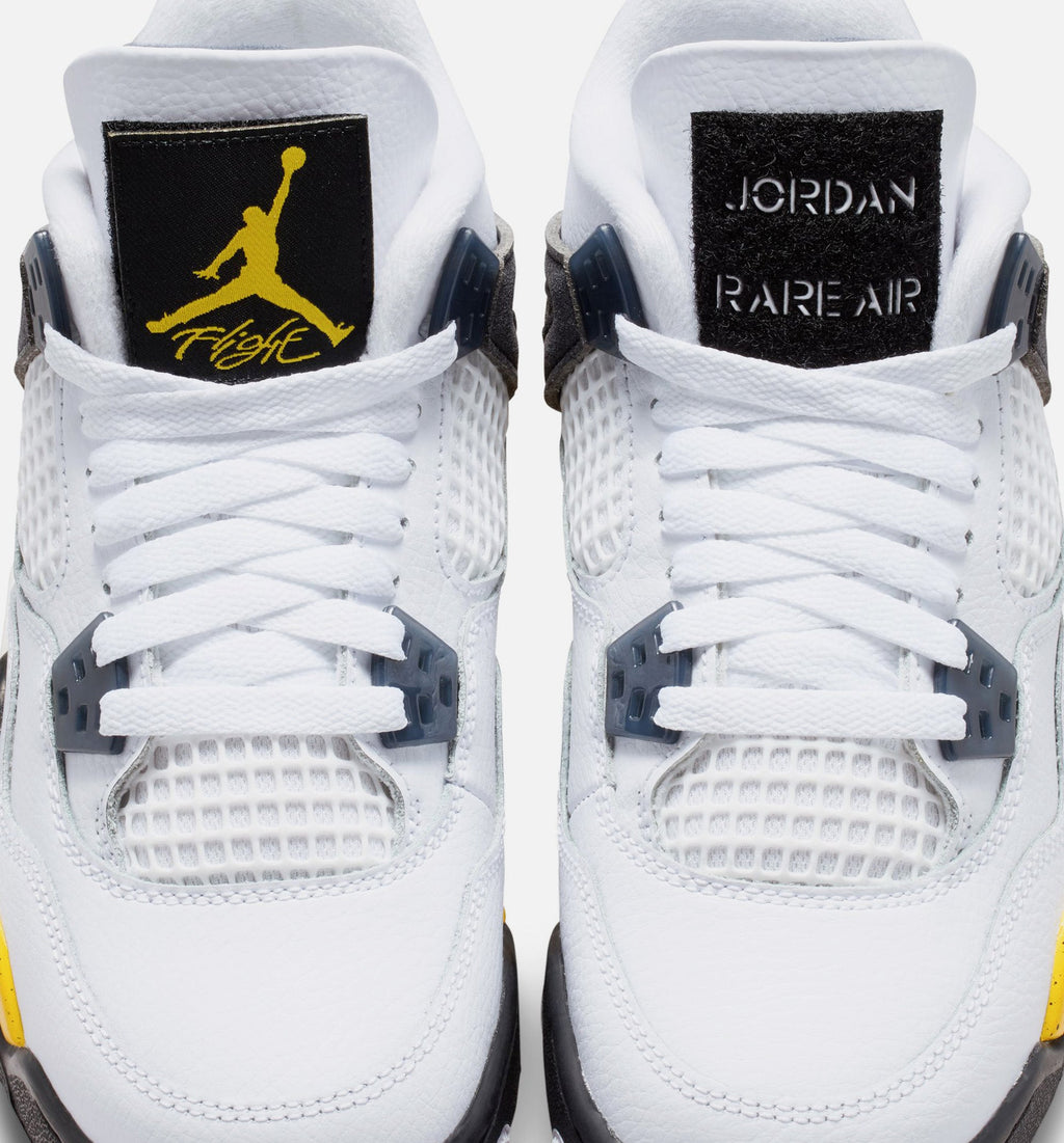 Air Jordan 4 Retro Rare Air Tour Yellow Grade School Sneakers