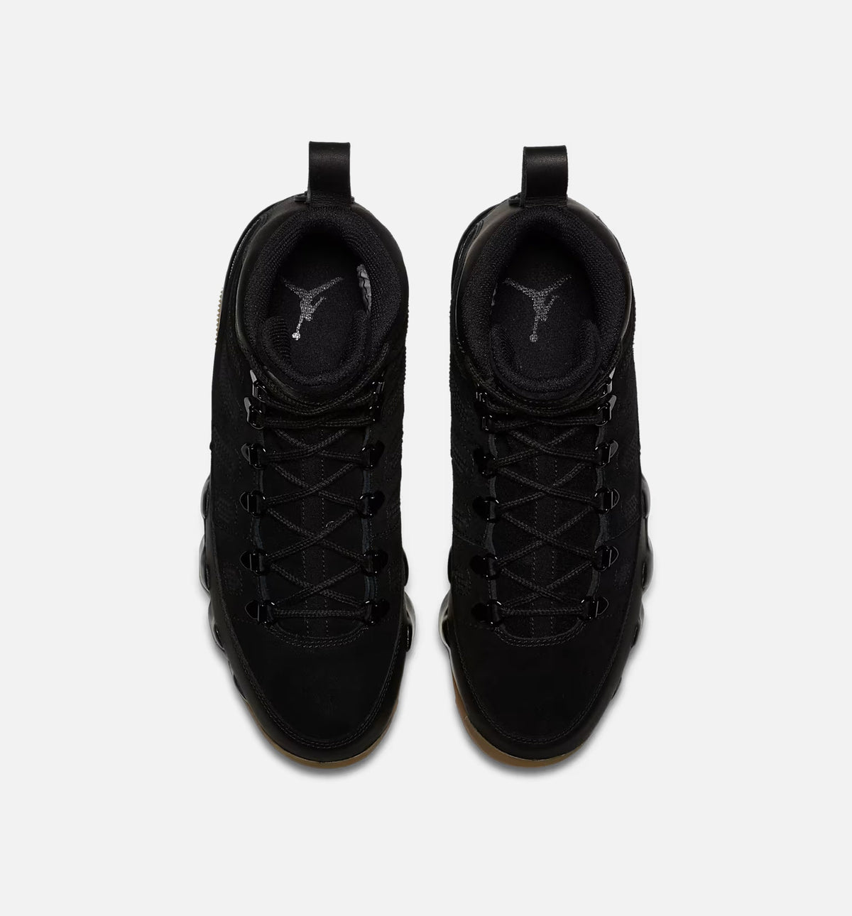 Air Jordan 9 Retro Men's Lifestyle Boots - Black / Gum / Light Brown