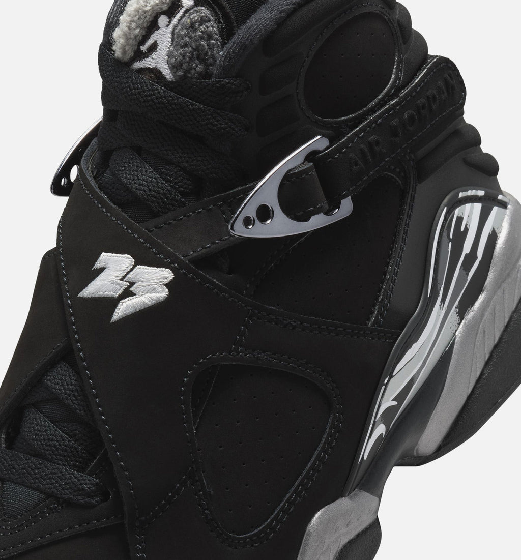 Air Jordan 8 Retro Chrome Grade School Sneakers
