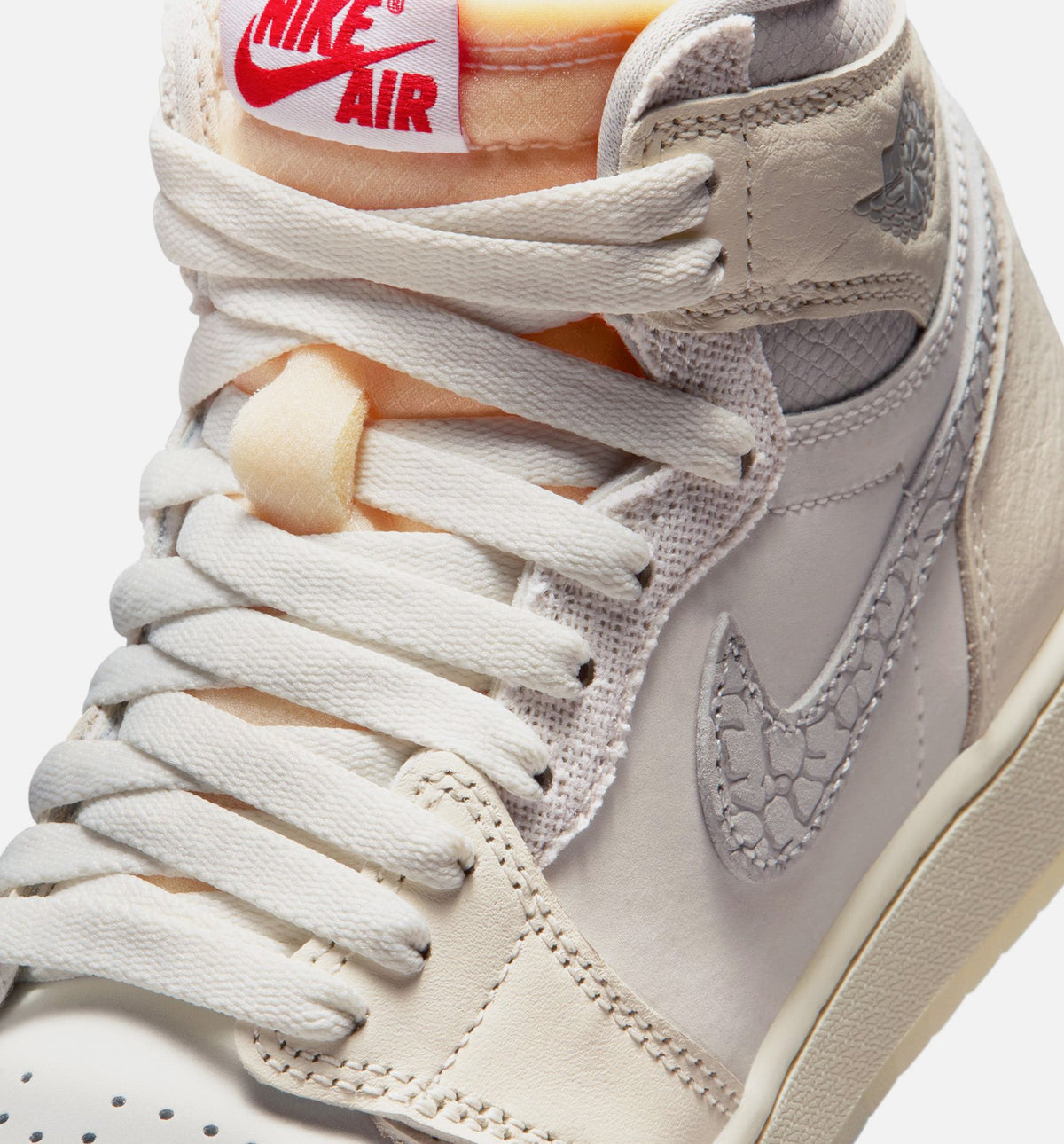 Air Jordan 1 Retro High OG Grade School Sneakers - Sail