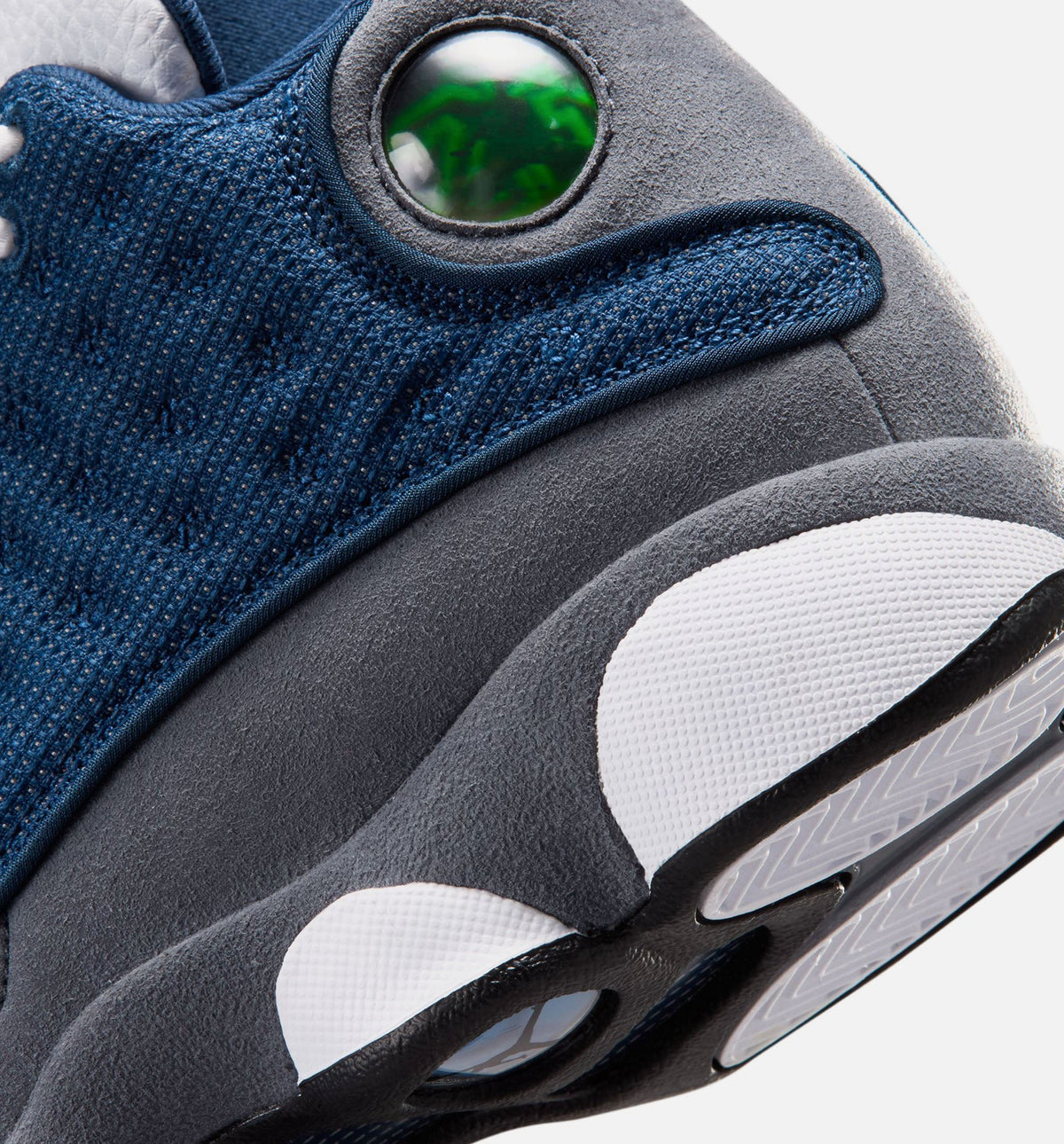 Air Jordan 13 Retro Navy and Flint Grey Grade School Sneakers