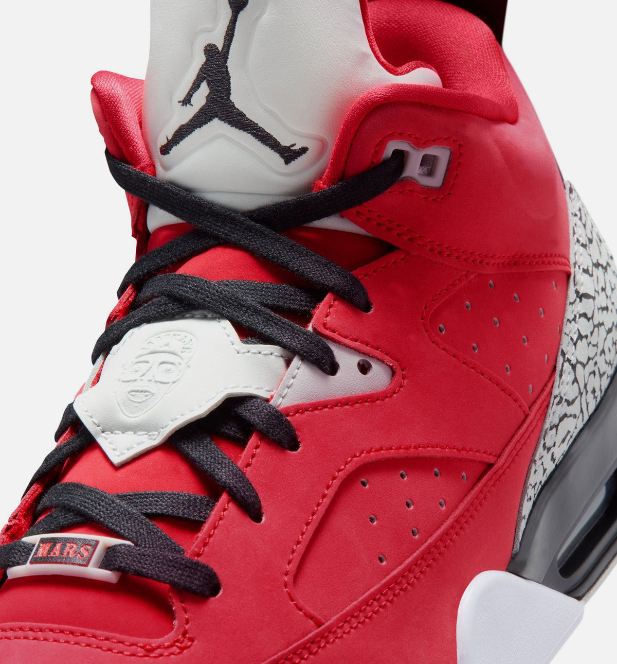 Son of Mars Low Men's Sneakers - Fire Red / Black / Grey / Mist White