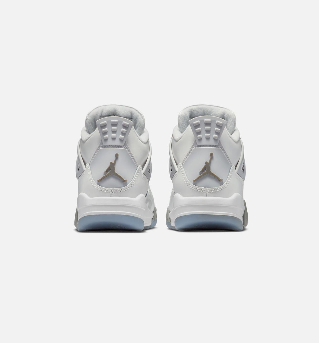 Air Jordan 4 Retro Blue Chill Grade School Sneakers